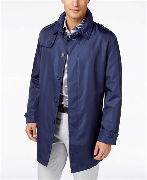 tommy hilfiger raincoat|tommy hilfiger rainwear men's.